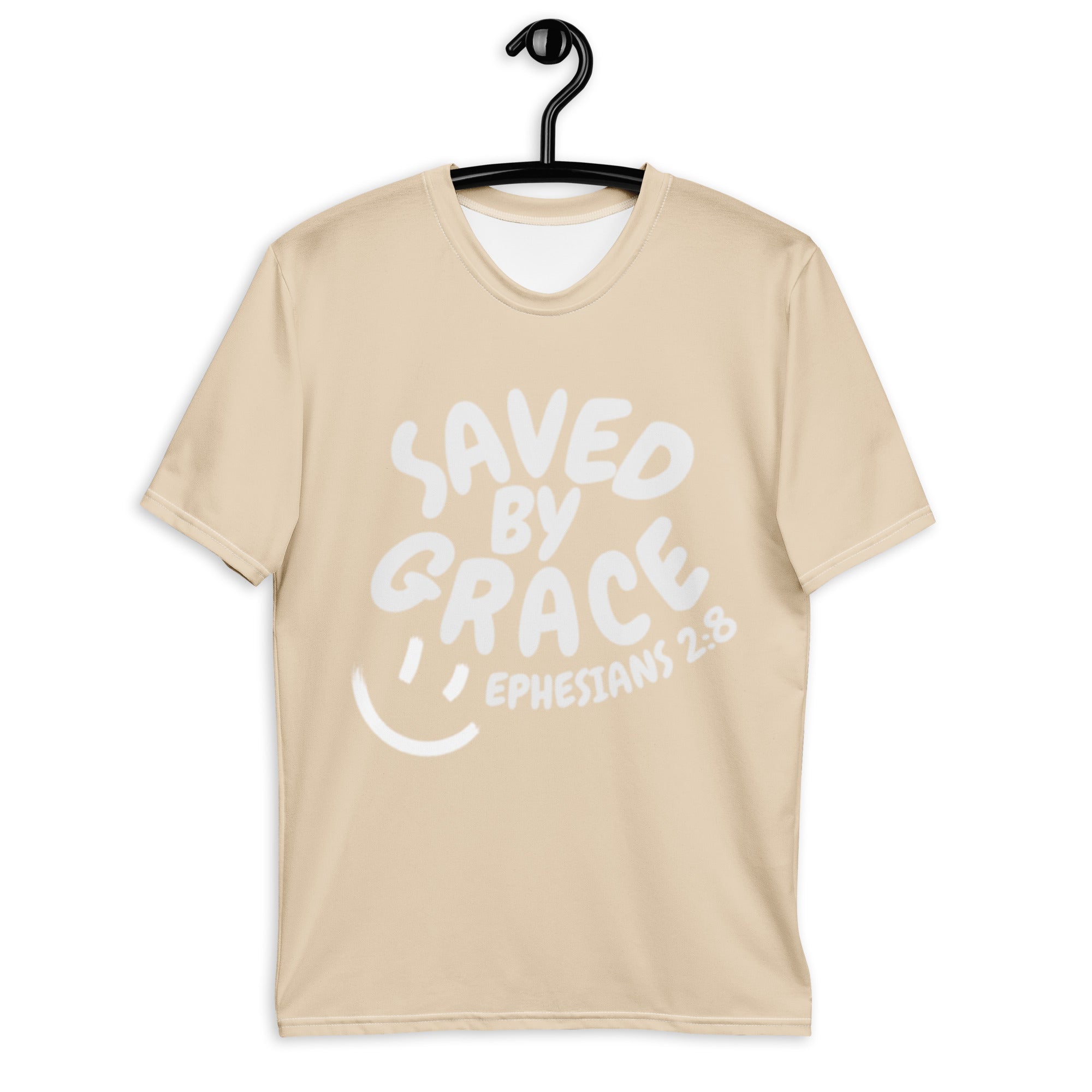 "Saved By Grace" Unisex "Tan"Comfort T-Shirt