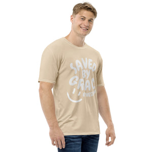 "Saved By Grace" Unisex "Tan"Comfort T-Shirt