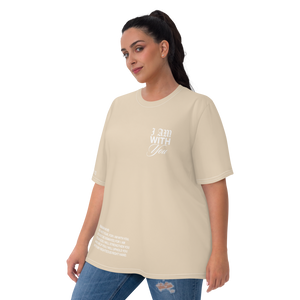 "Do Not Fear, I Am With You" ISAIAH 41:10 Women Tan Comfort T-Shirt