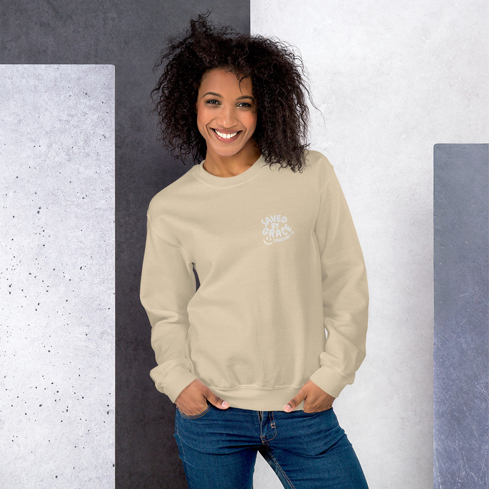 Saved By Grace Unisex Sweatshirt