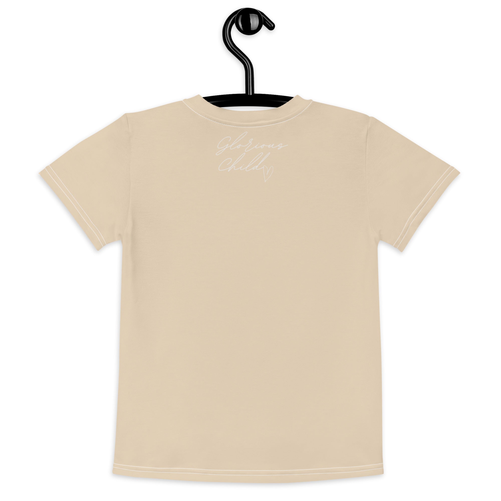 "Saved By Grace" Kids Unisex "Tan" Comfort T-Shirt