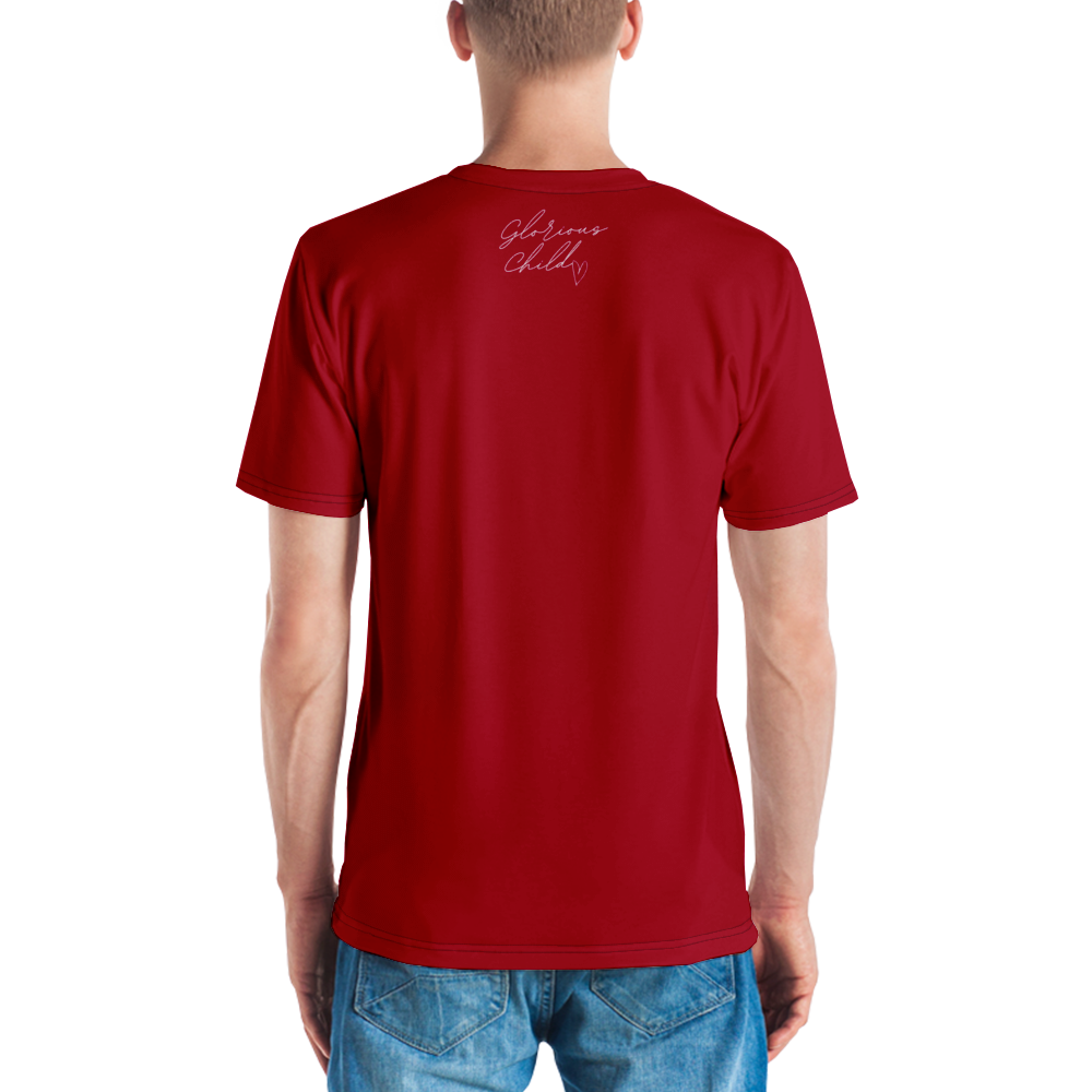 "Saved By Grace" Unisex "Apple Red" Comfort T-Shirt