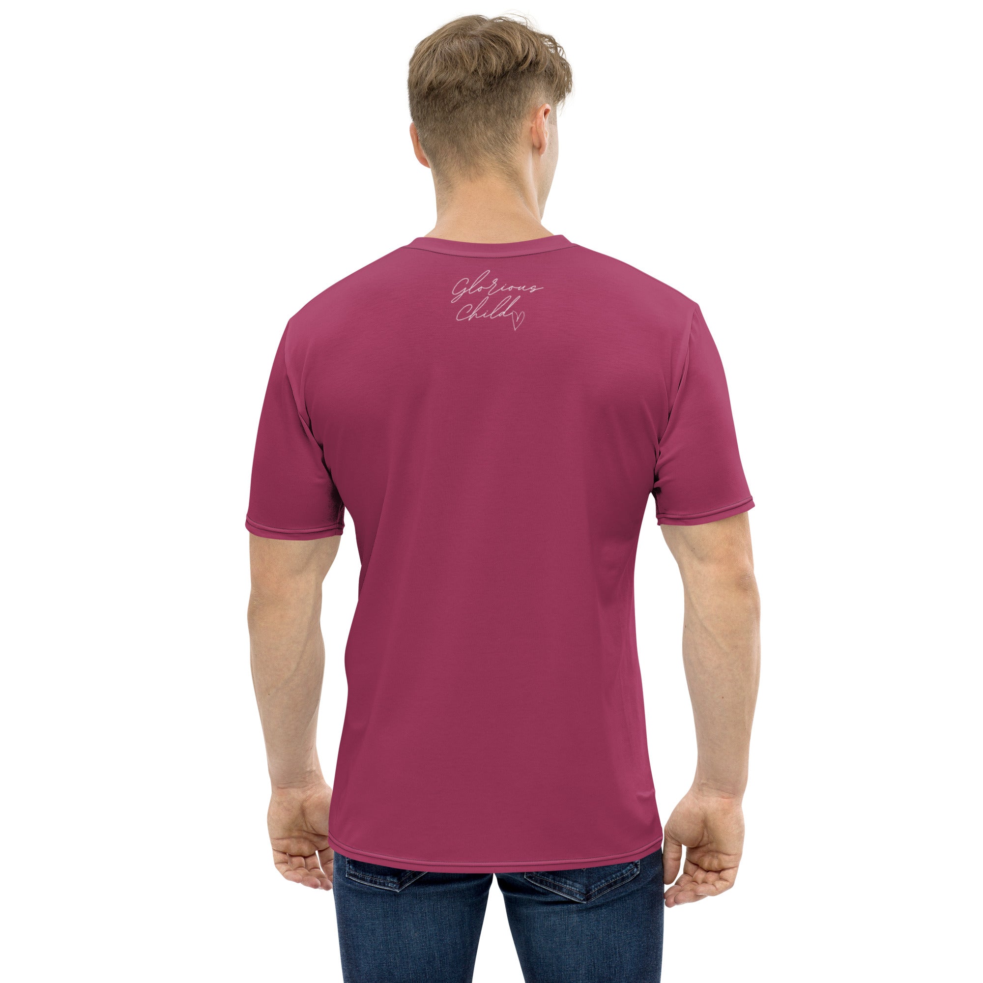 "Saved By Grace" Unisex Raspberry Comfort T-Shirt