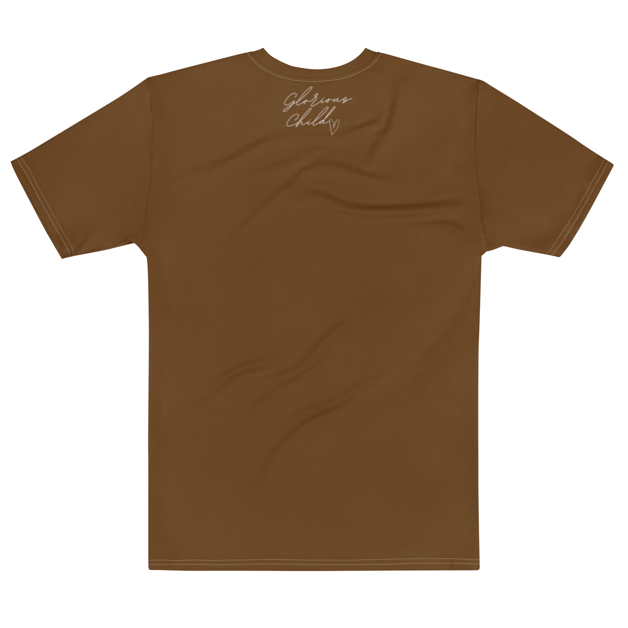 "Salvo Por Su Gracia" Efs 2:8 Camiseta Comoda Unisex Color "Chocolate"