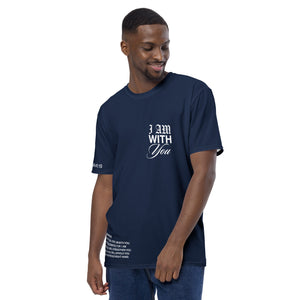 "Do Not Fear, I Am With You" ISAIAH 41:10 Navy Blue Unisex Comfort T-shirts