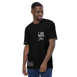 Black Unisex Comfy T-Shirt "Do Not Fear, I Am With You" ISAIAH 41:10