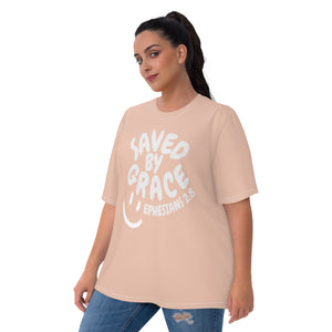 Saved By Grace Women's Skin Pink Tee