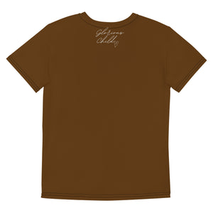 "Saved By Grace" "Chocolate" Youth Comfort T-Shirt