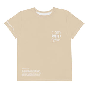 "Do Not Fear, I Am With You" ISAIAH 41:10 Unisex  Youth "Tan"Comfort T-Shirt