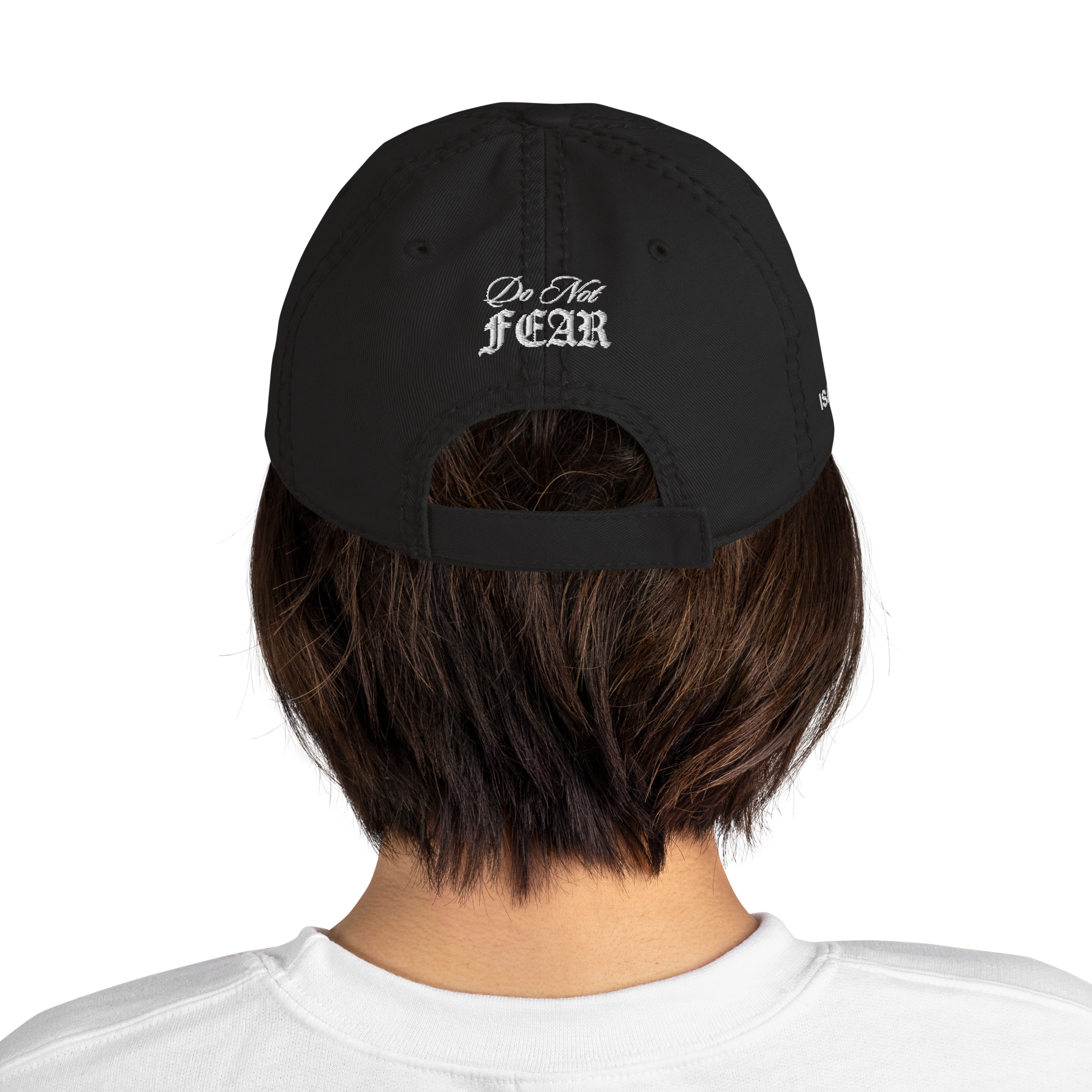 "Do Not Fear, For I Am With You" ISAIAH 41:10 "Distressed Dad Cap"