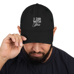 "Do Not Fear, For I Am With You" ISAIAH 41:10 "Distressed Dad Cap"