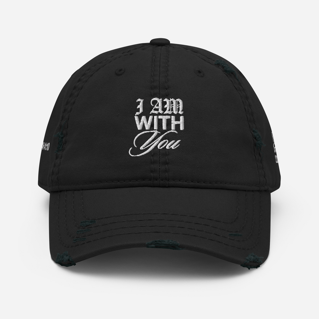 "Do Not Fear, For I Am With You" ISAIAH 41:10 "Distressed Dad Cap"