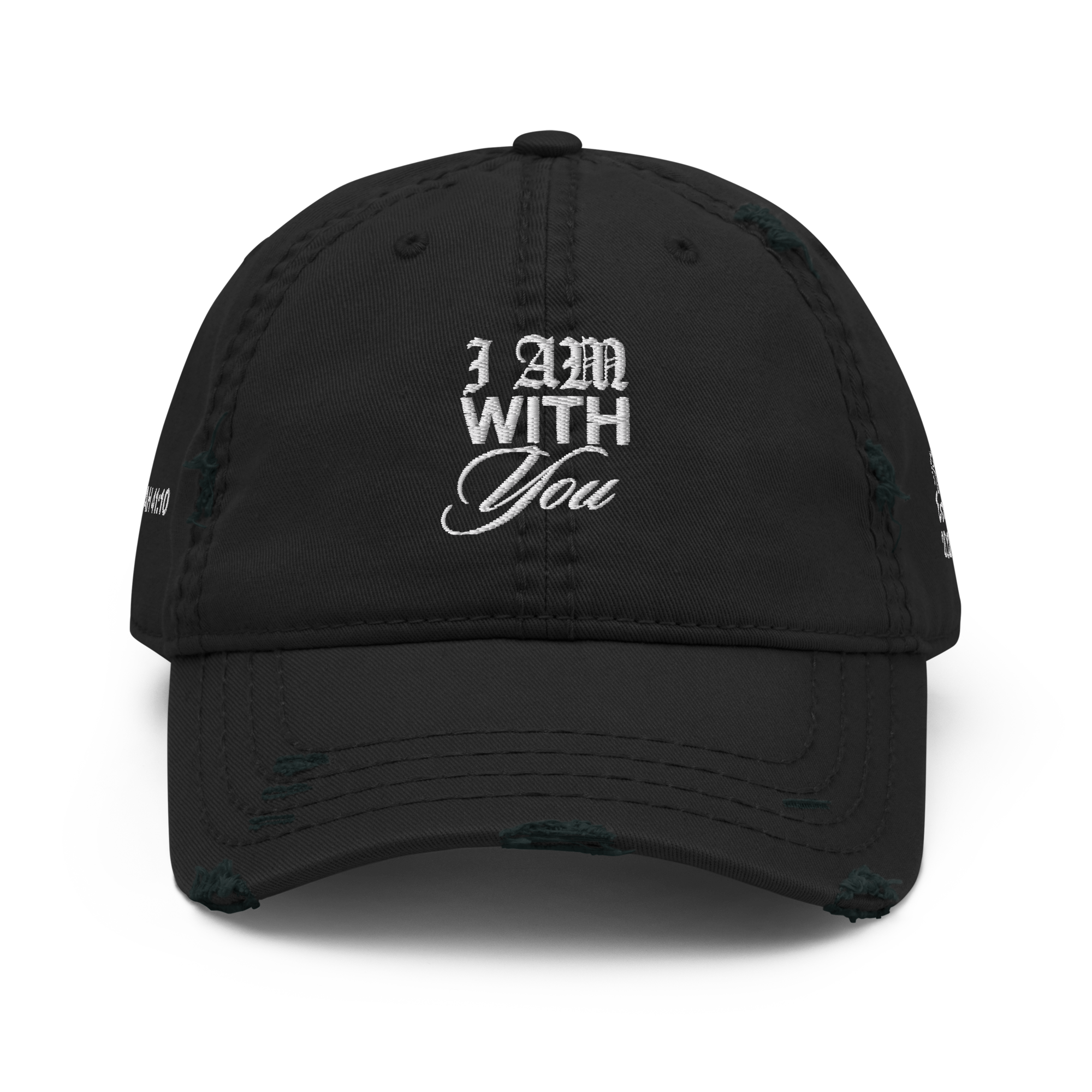 "Do Not Fear, For I Am With You" ISAIAH 41:10 "Distressed Dad Cap"