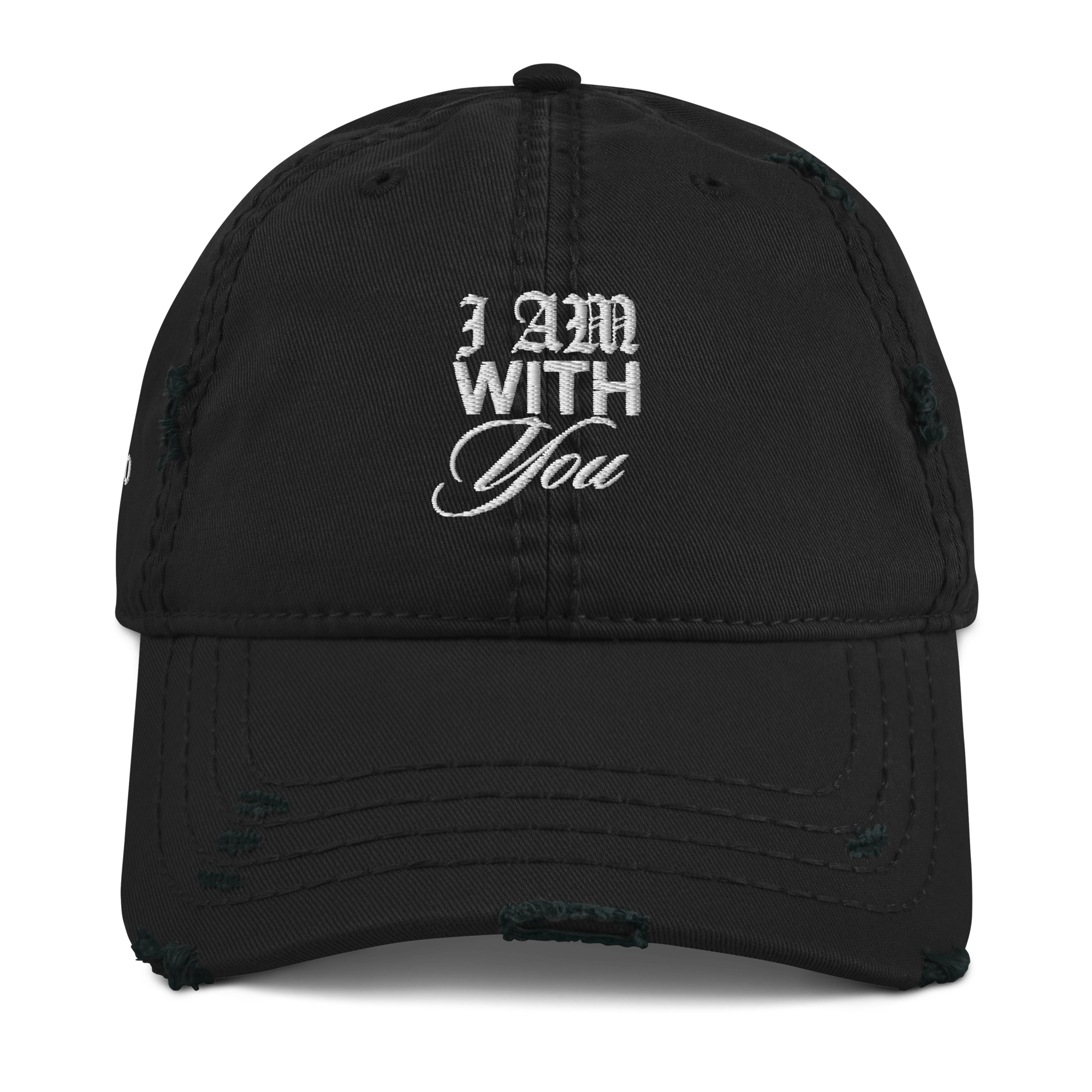 "Do Not Fear, For I Am With You" ISAIAH 41:10 "Distressed Dad Cap"