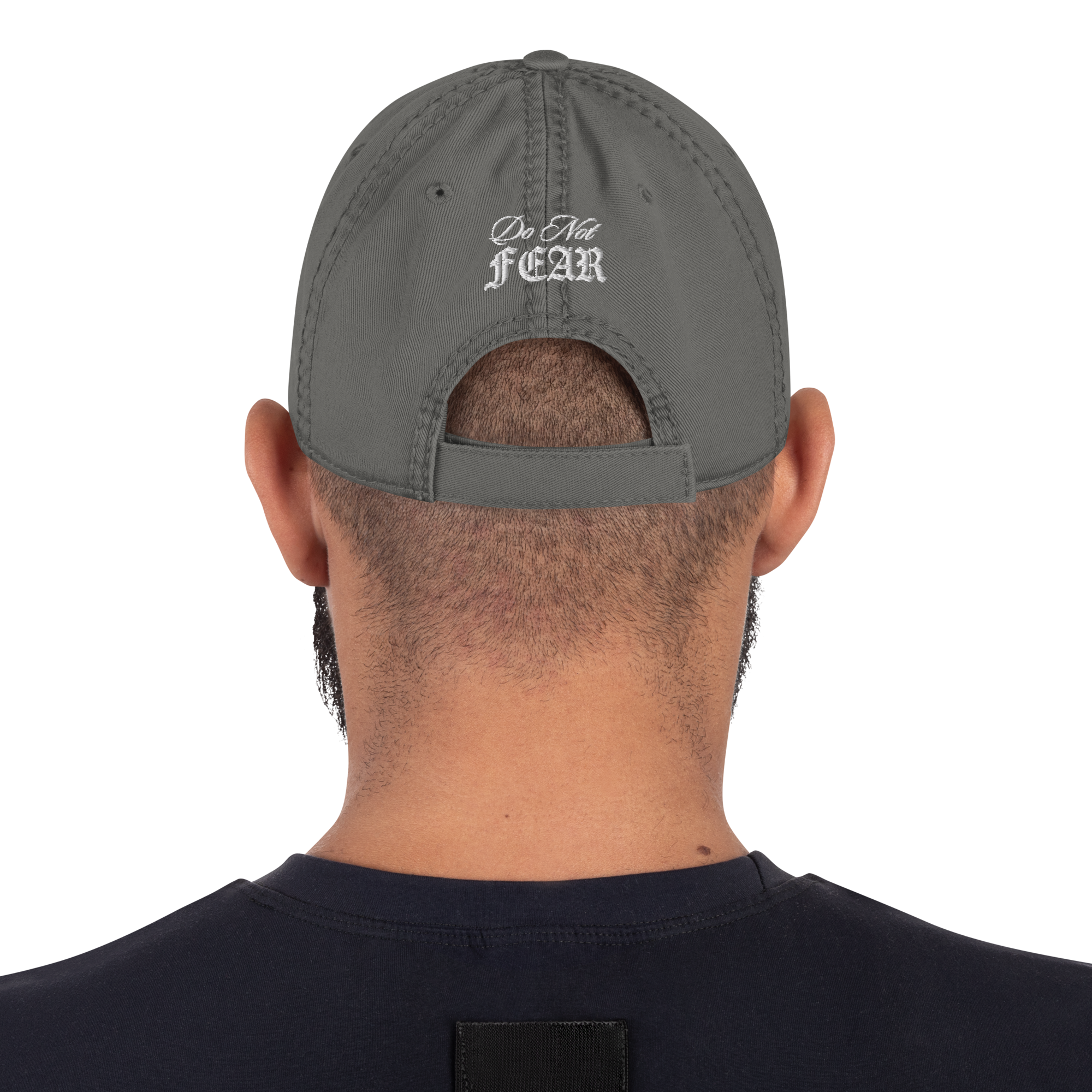 "Do Not Fear, For I Am With You" ISAIAH 41:10 "Distressed Dad Cap"