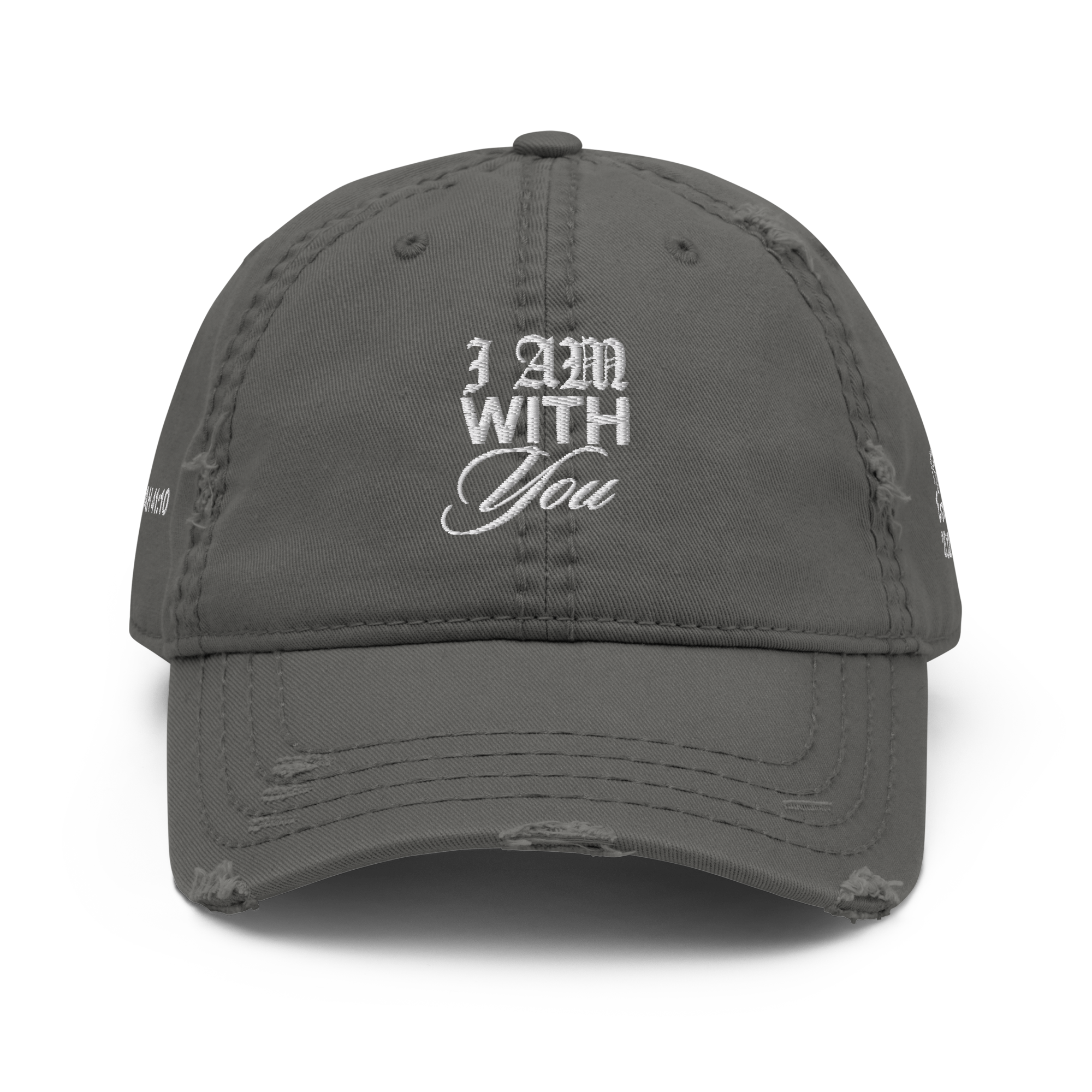 "Do Not Fear, For I Am With You" ISAIAH 41:10 "Distressed Dad Cap"