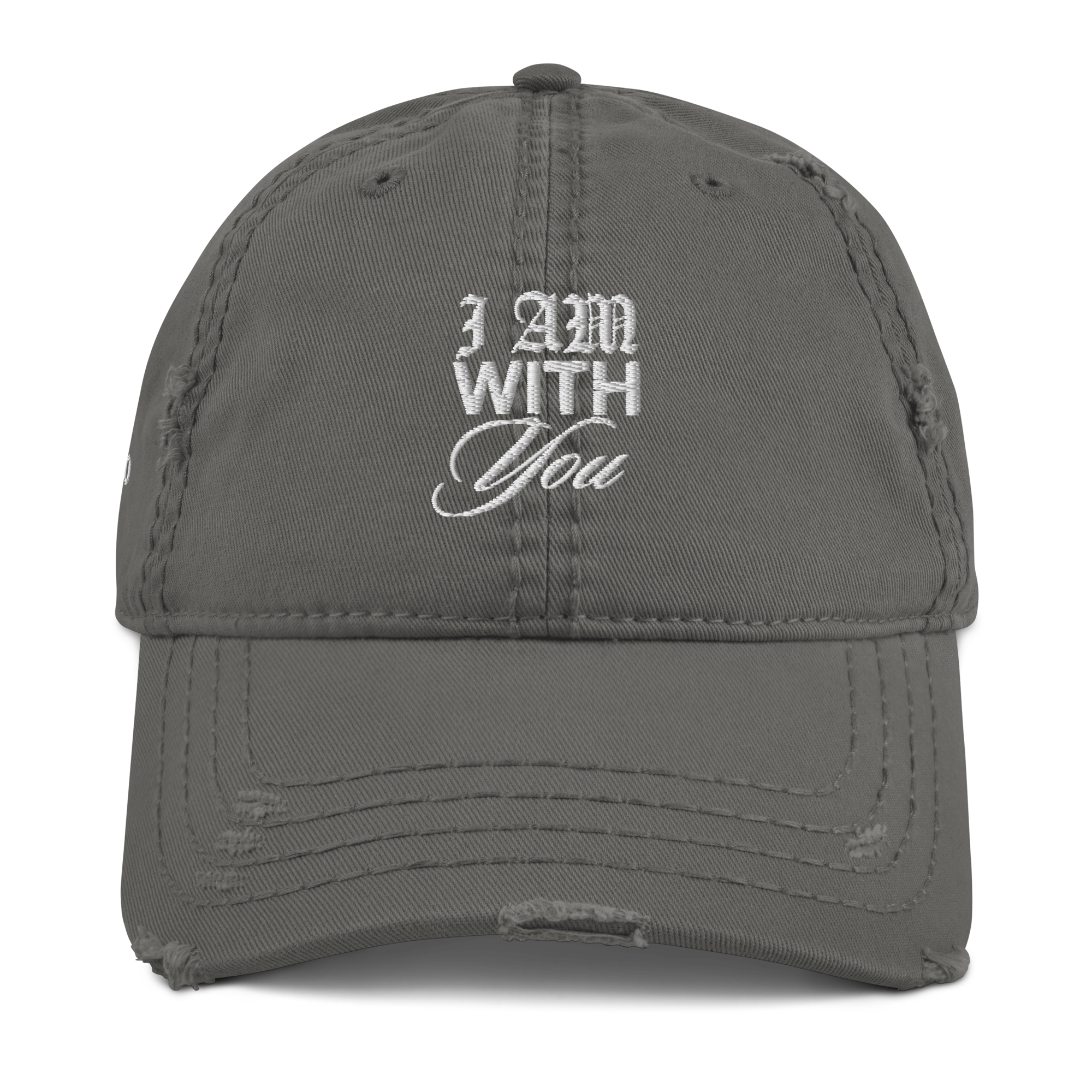 "Do Not Fear, For I Am With You" ISAIAH 41:10 "Distressed Dad Cap"