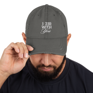 "Do Not Fear, For I Am With You" ISAIAH 41:10 "Distressed Dad Cap"