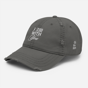 "Do Not Fear, For I Am With You" ISAIAH 41:10 "Distressed Dad Cap"