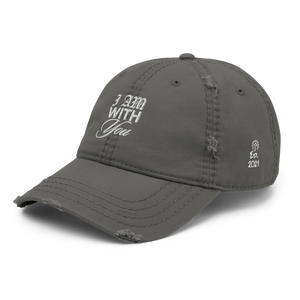 "Do Not Fear, For I Am With You" ISAIAH 41:10 "Distressed Dad Cap"