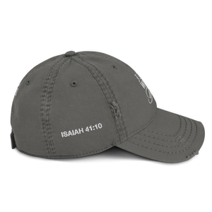 "Do Not Fear, For I Am With You" ISAIAH 41:10 "Distressed Dad Cap"