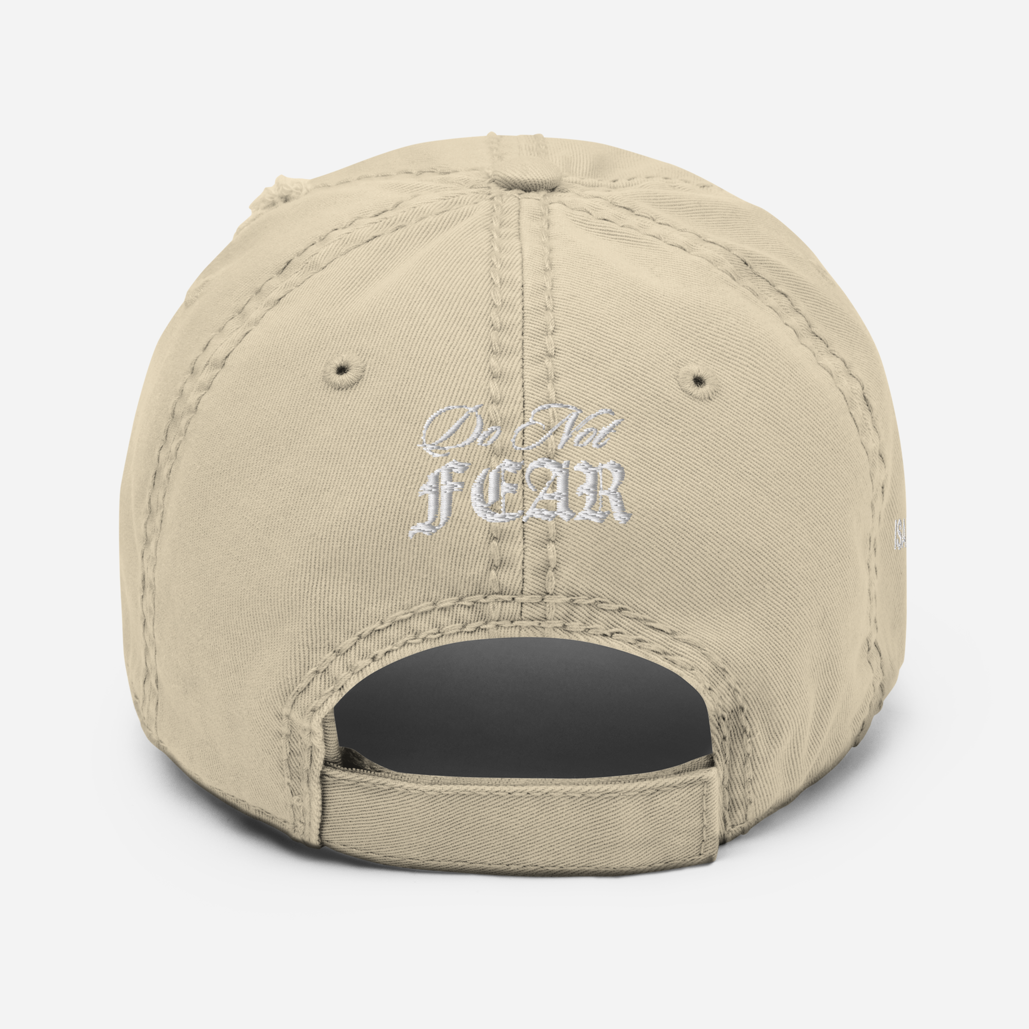 "Do Not Fear, For I Am With You" ISAIAH 41:10 "Distressed Dad Cap"