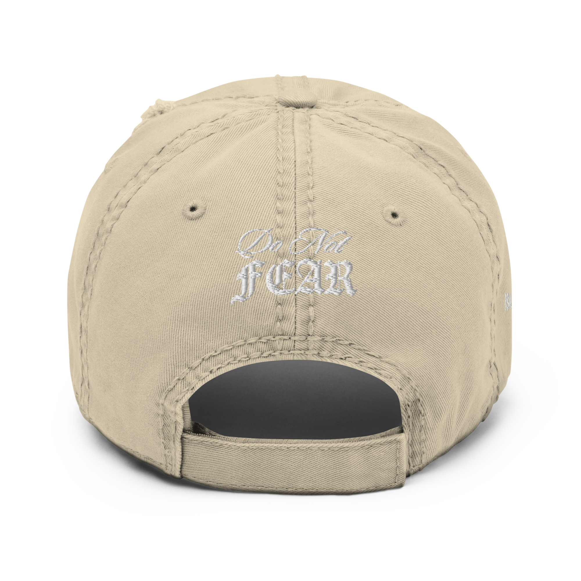 "Do Not Fear, For I Am With You" ISAIAH 41:10 "Distressed Dad Cap"