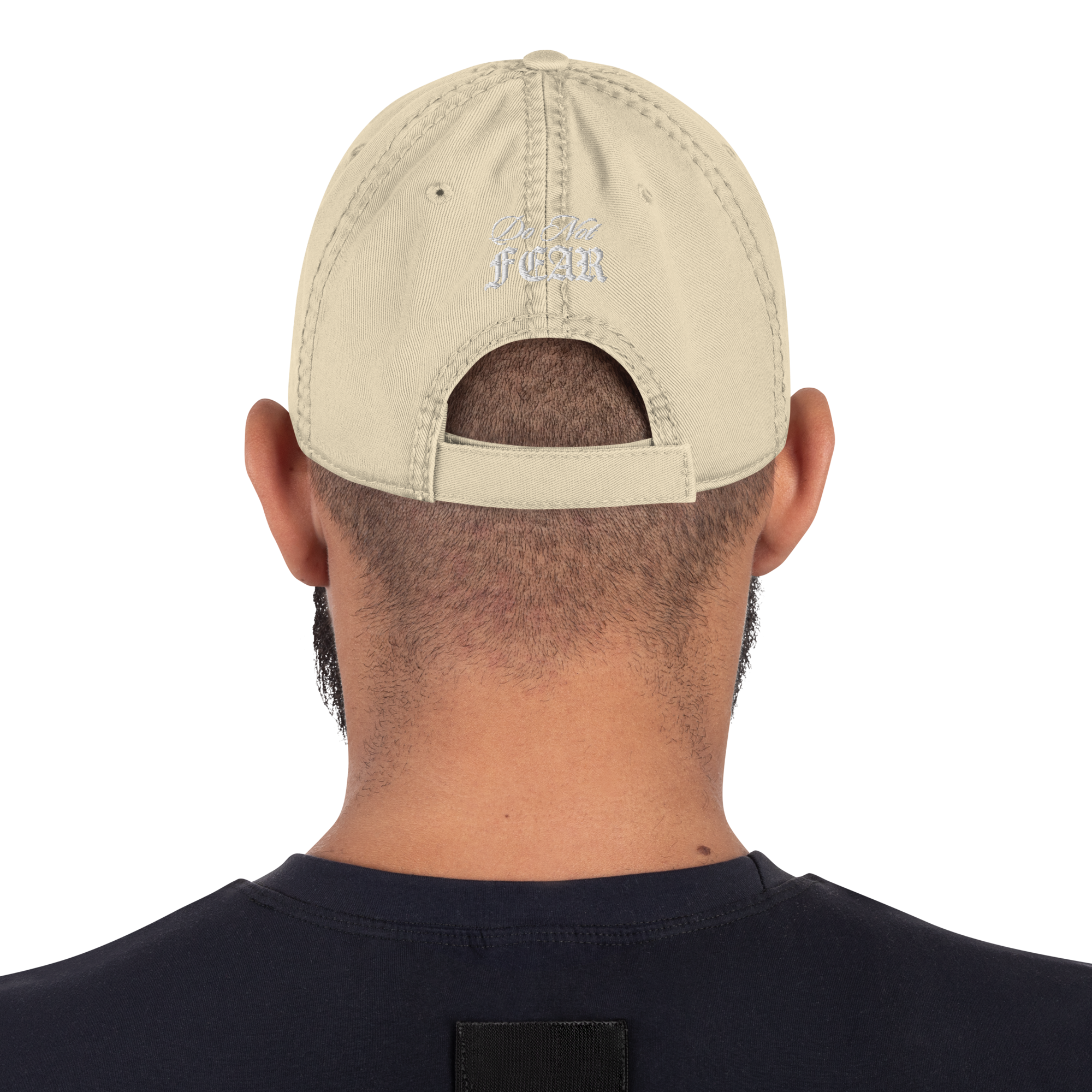 "Do Not Fear, For I Am With You" ISAIAH 41:10 "Distressed Dad Cap"