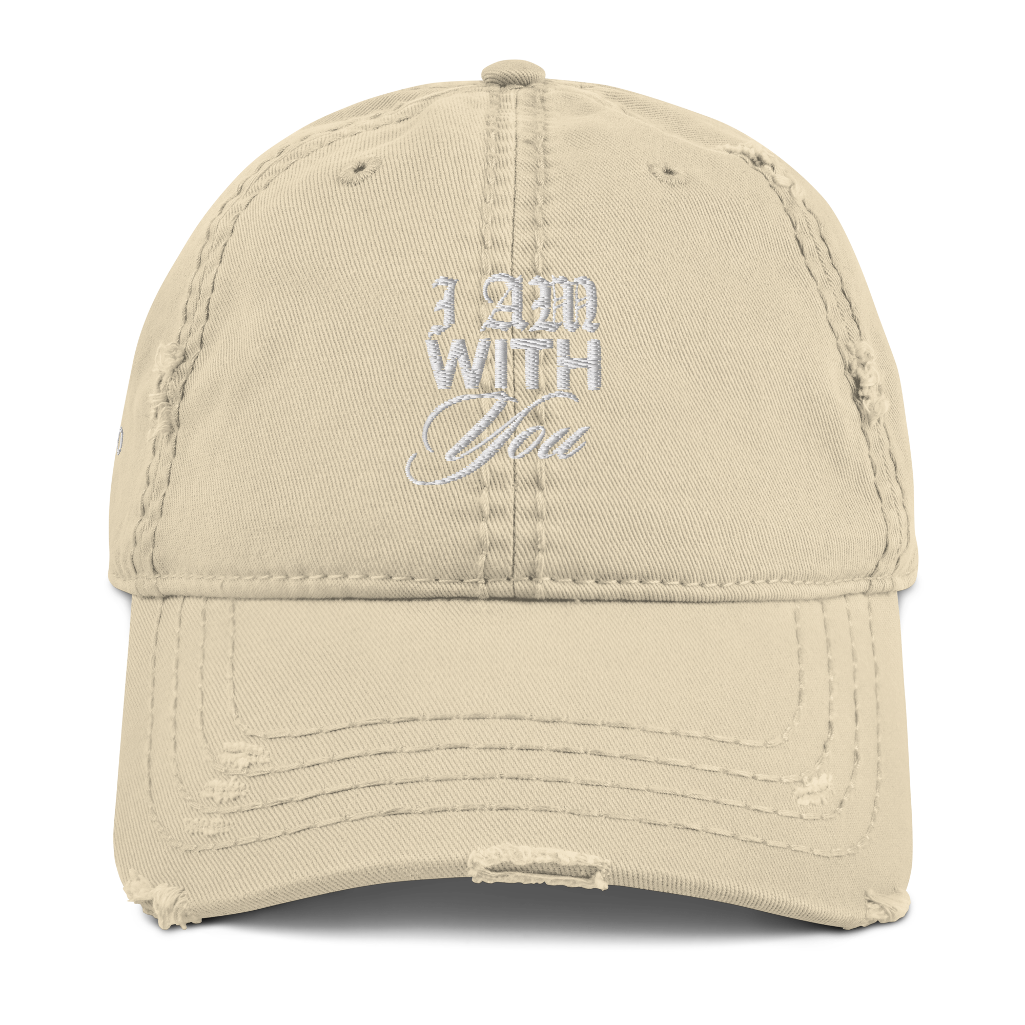 "Do Not Fear, For I Am With You" ISAIAH 41:10 "Distressed Dad Cap"