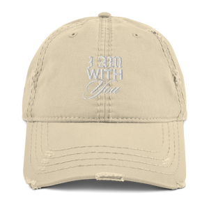 "Do Not Fear, For I Am With You" ISAIAH 41:10 "Distressed Dad Cap"