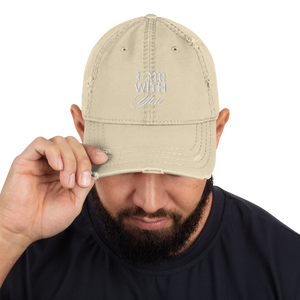 "Do Not Fear, For I Am With You" ISAIAH 41:10 "Distressed Dad Cap"