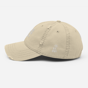 "Do Not Fear, For I Am With You" ISAIAH 41:10 "Distressed Dad Cap"