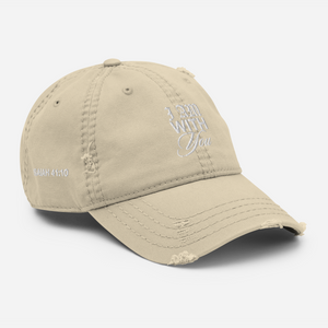 "Do Not Fear, For I Am With You" ISAIAH 41:10 "Distressed Dad Cap"