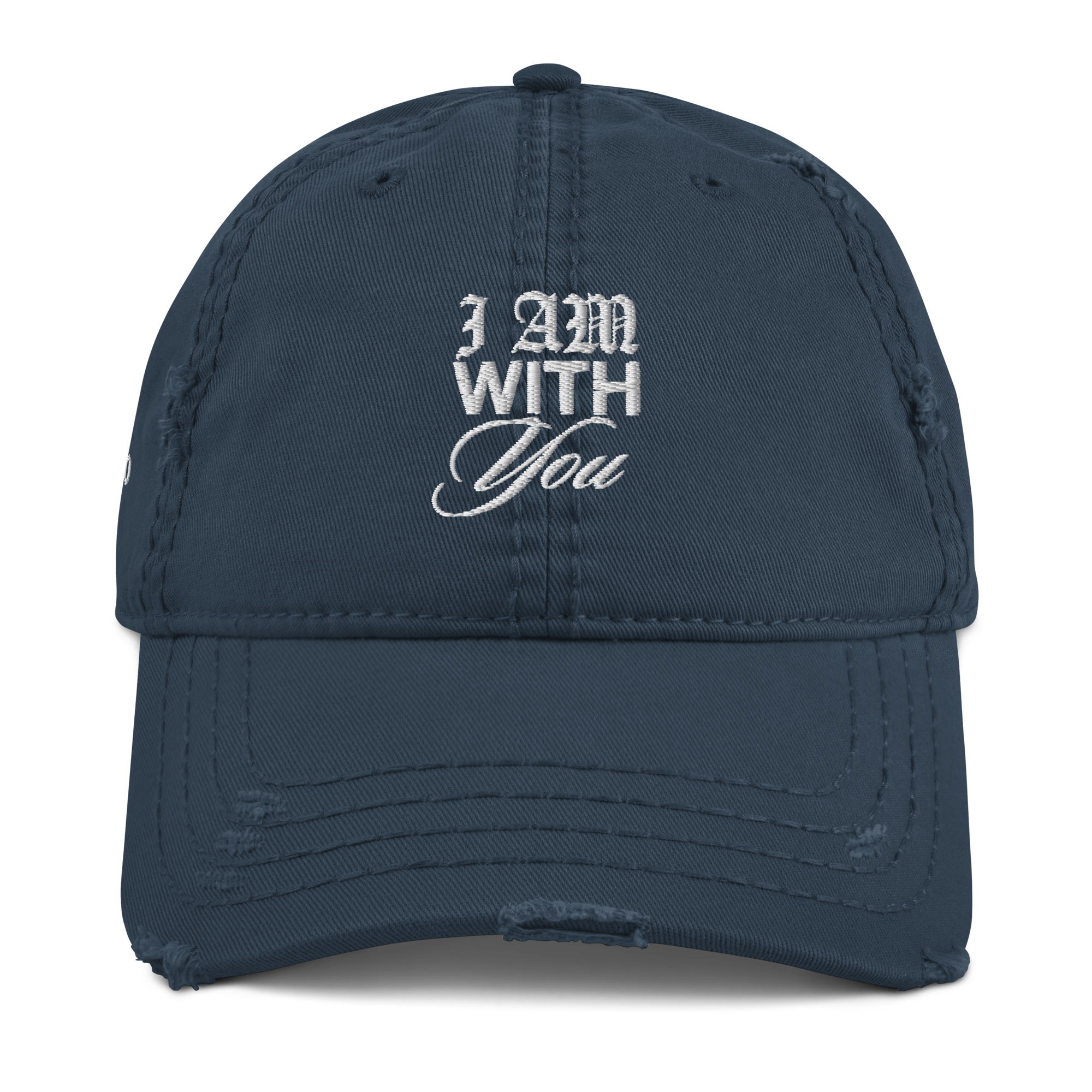 "Do Not Fear, For I Am With You" ISAIAH 41:10 "Distressed Dad Cap"